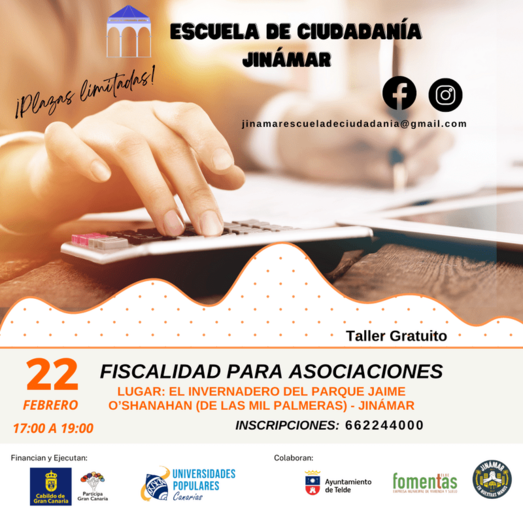 El taller es gratuito / TA